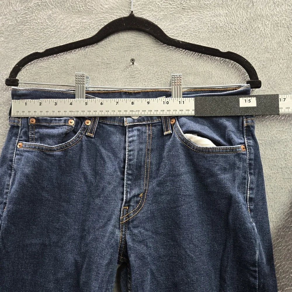 Levi's‎ 514 Men Jeans 30X32 Blue Denim Straight Fit Logo 29